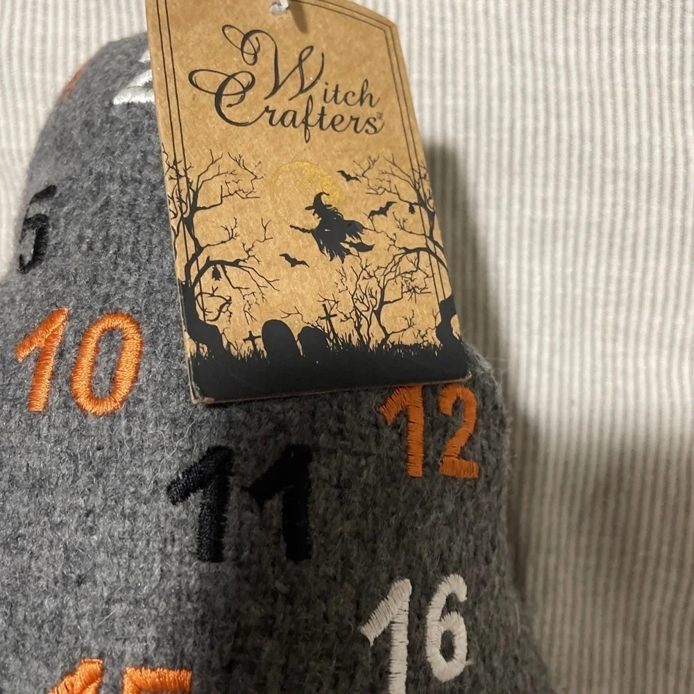 Witch Crafters Gnome Decorative Pillow Countdown 15”
